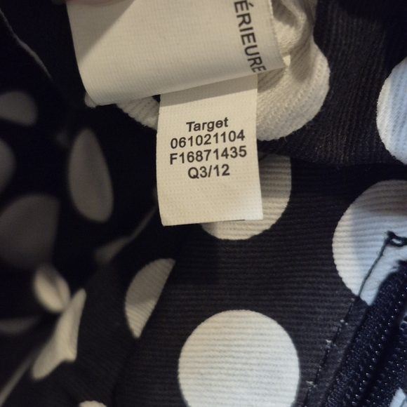 Mossimo Black Suede Clutch with Tassels - Picture 5 of 9